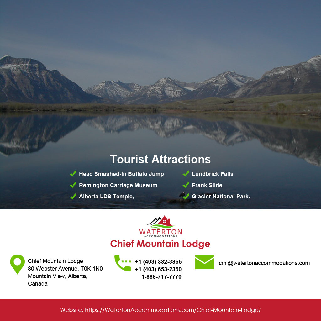 Chief Mountain Lodge | Box 126, 80 Webster Ave, Mountain View, AB T0K 1N0, Canada | Phone: (403) 332-3866