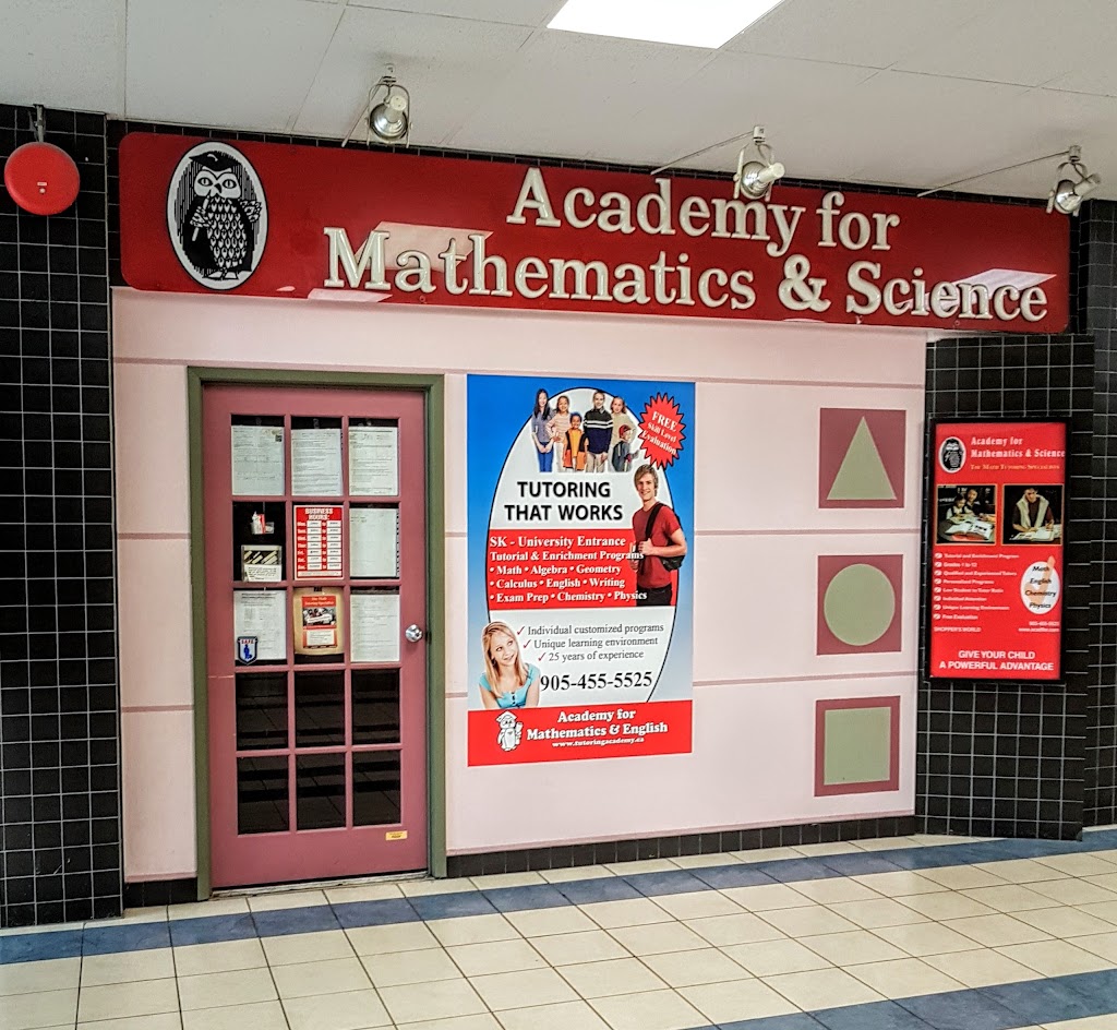 Academy for Mathematics & English, Shoppers World | 499 Main St S #172, Brampton, ON L6Y 1N7, Canada | Phone: (905) 455-5525