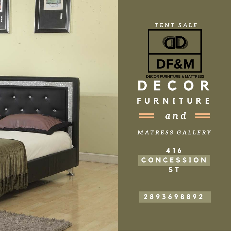 Decor Furniture & Mattress Gallery | 416 Concession St, Hamilton, ON L9A 1B7, Canada | Phone: (289) 396-8892