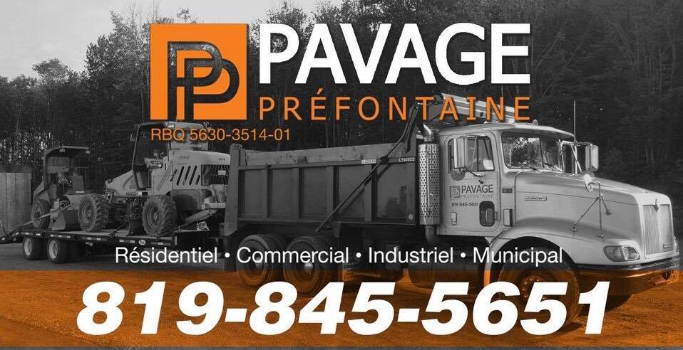 Pavage Prefontaine Inc | 90 Rue Boisjoli, Windsor, QC J1S 2X8, Canada | Phone: (819) 845-5651