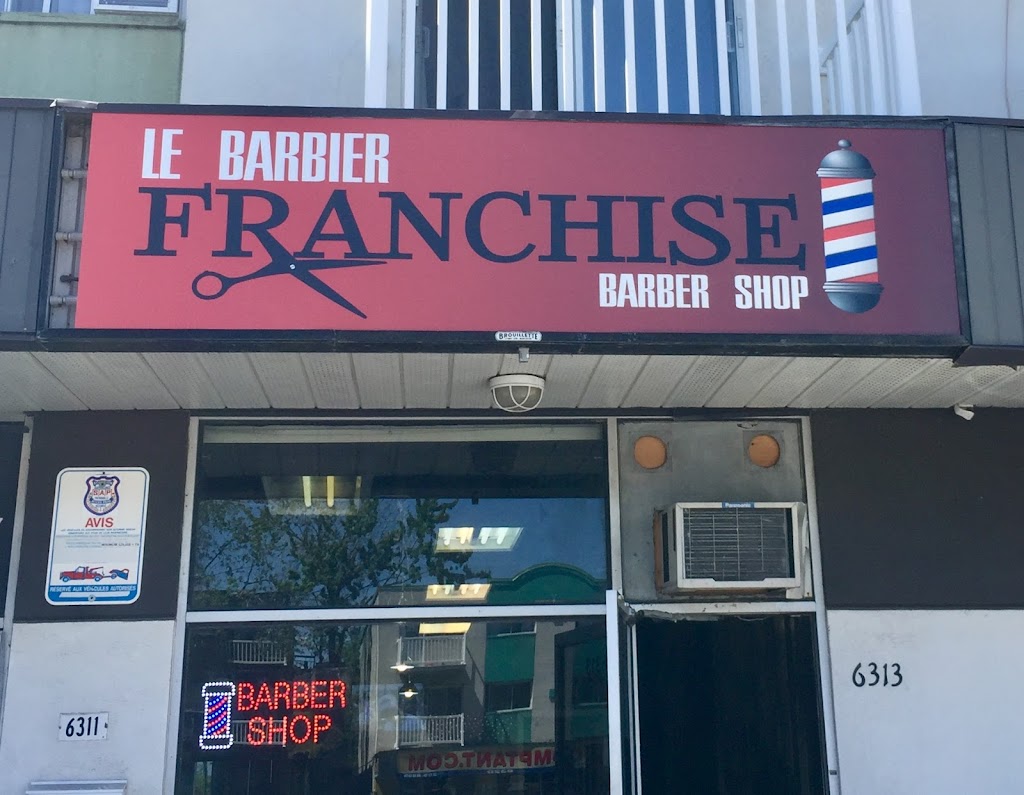 Franchise Barbershop | 6313 Rue Sherbrooke E, Montréal, QC H1N 1C3, Canada | Phone: (514) 552-1307