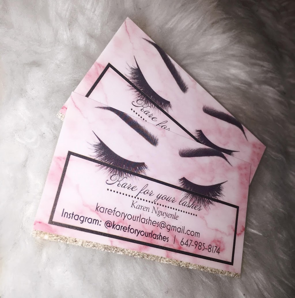 Kare for your lashes | 61 Dylan St, Woodbridge, ON L4H 2X5, Canada | Phone: (647) 985-8174