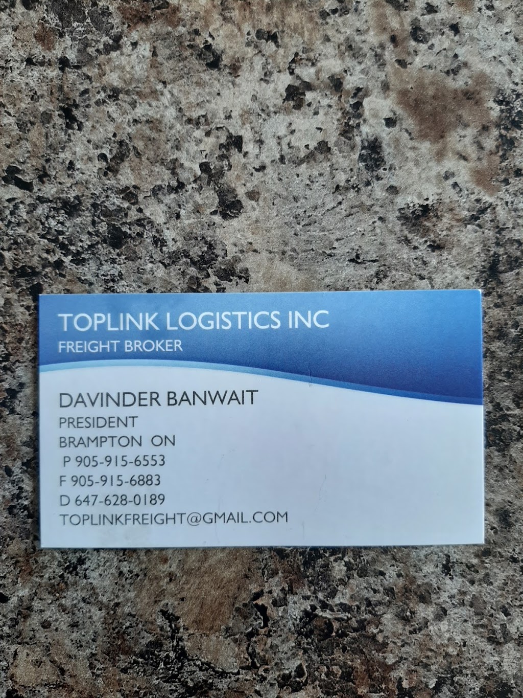 TOPLINK LOGISTICS INC. | 6 Smithville Dr, Brampton, ON L6P 2Y5, Canada | Phone: (647) 628-0189