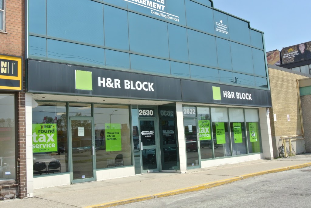 H&R Block | 2630 Eglinton Ave E, Scarborough, ON M1K 2S3, Canada | Phone: (416) 269-9324