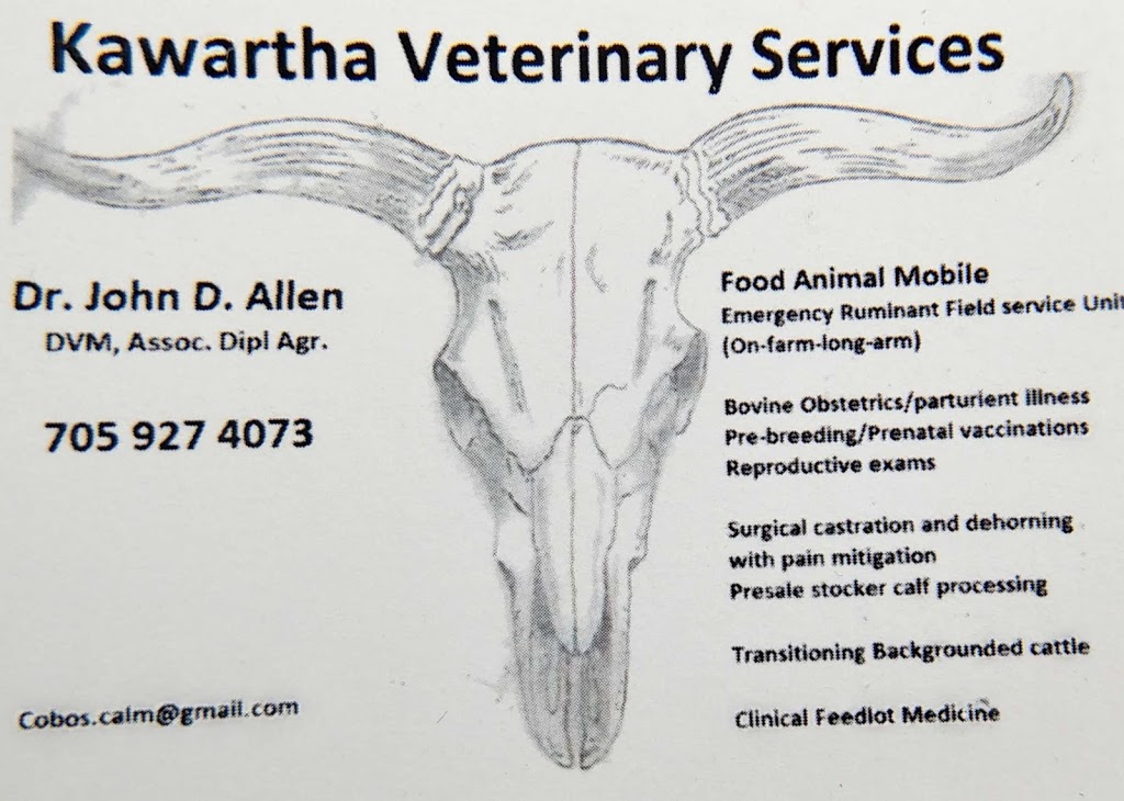 Kawartha Veterinary Svc | 1679 Zion Line, Millbrook, ON L0A 1G0, Canada | Phone: (705) 927-4073