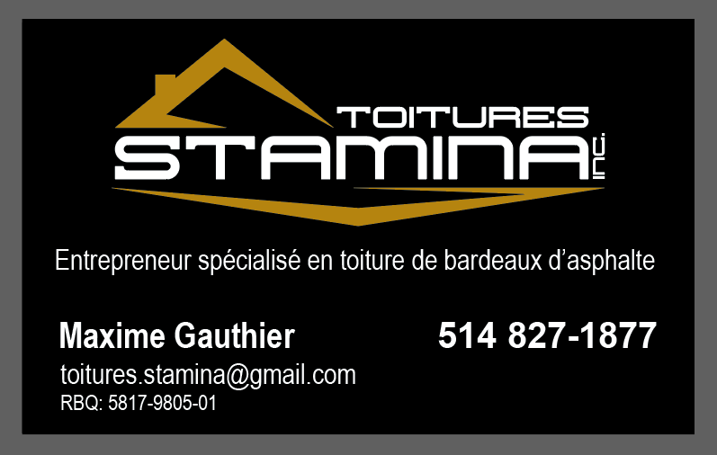 Toitures Stamina | 134 Rue Kim, Sainte-Sophie, QC J5J 0C6, Canada | Phone: (514) 827-1877