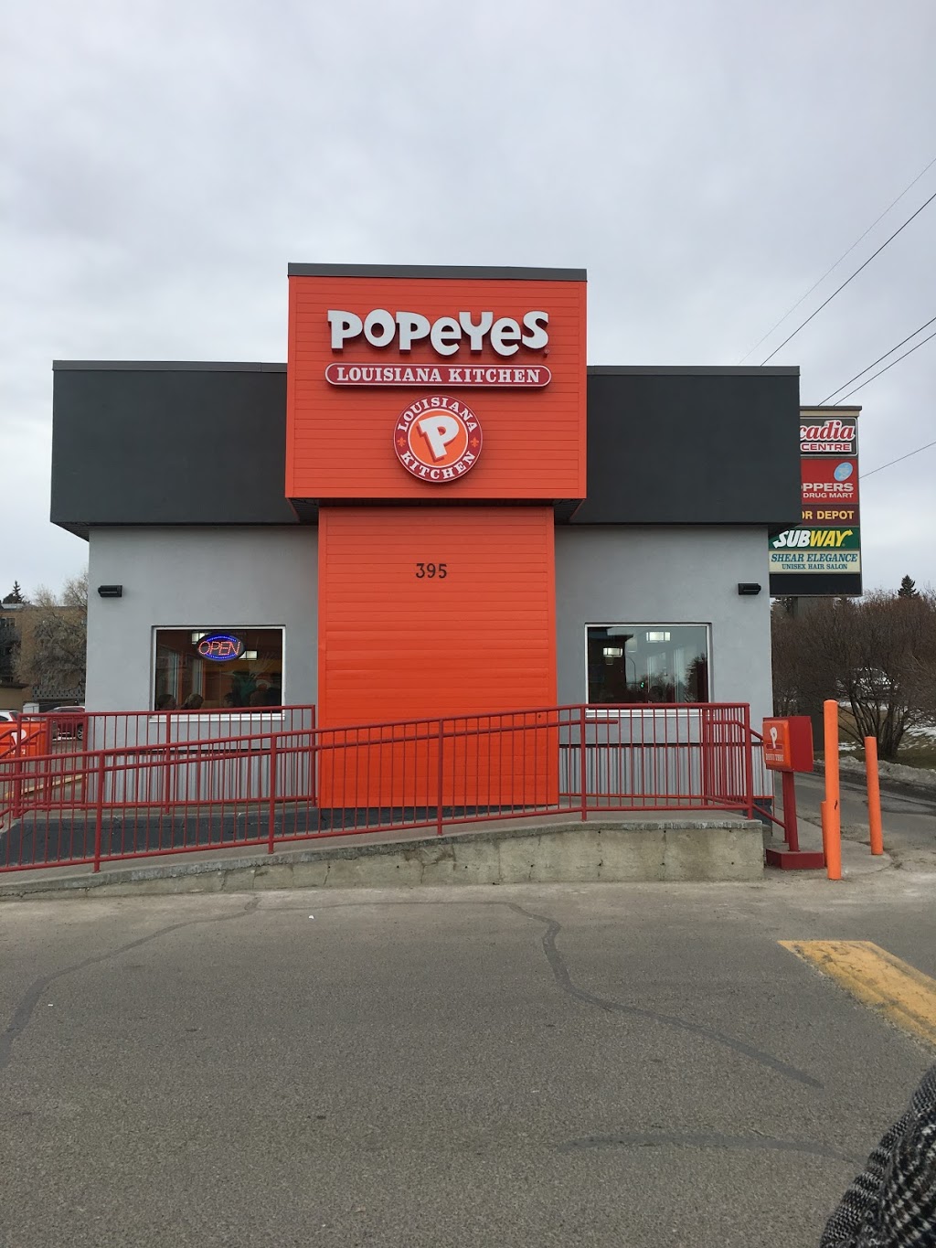 Popeyes Louisiana Kitchen | 395 Heritage Dr SE, Calgary, AB T2H 1M8, Canada | Phone: (403) 386-8241