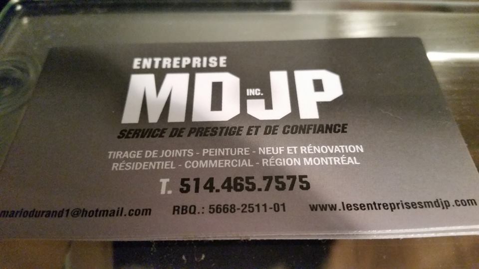 Les Entreprises M.D.J.P. Inc | 240 Rue des Cerfs, Farnham, QC J2N 3C6, Canada | Phone: (514) 465-7575