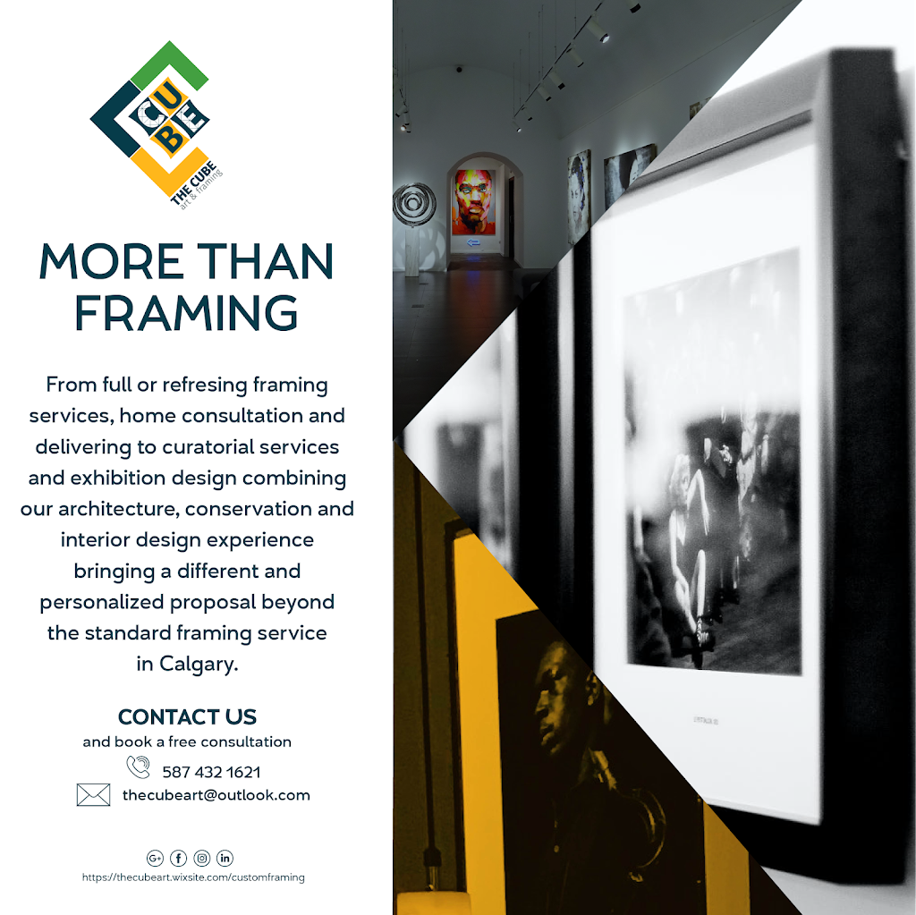 The Cube Art and framing | 28 Royal Manor NW, Calgary, AB T3G 5T7, Canada | Phone: (587) 432-1621