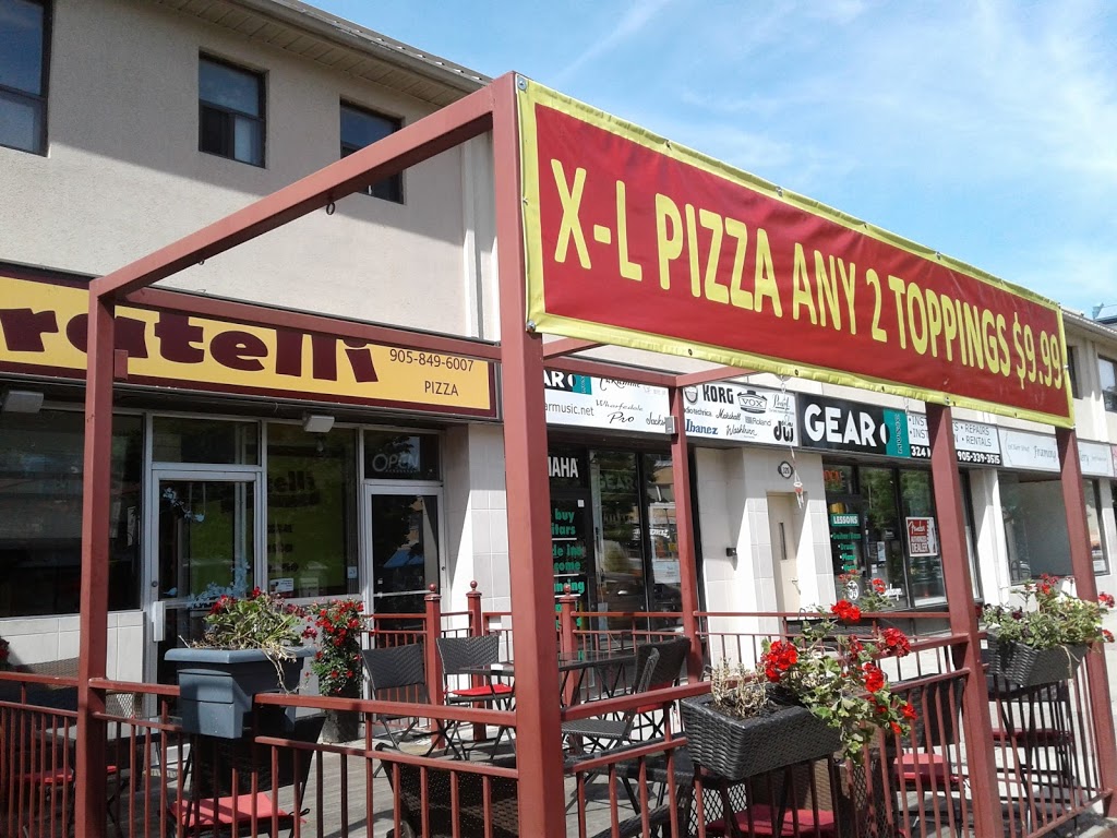 Fratelli Pizza | 316 Kerr St, Oakville, ON L6K 3B5, Canada | Phone: (905) 849-6007