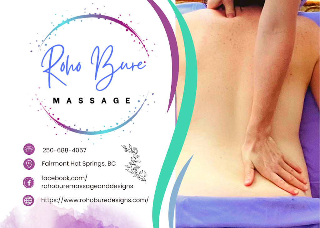 Roho Bure Massage | 5052 Riverview Rd, Fairmont Hot Springs, BC V0B 1L1, Canada | Phone: (250) 688-4057