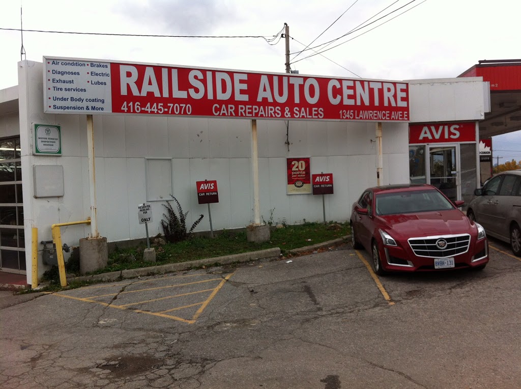 Railside Auto Centre | 1345 Lawrence Ave E, North York, ON M3A 1C6, Canada | Phone: (416) 445-7070