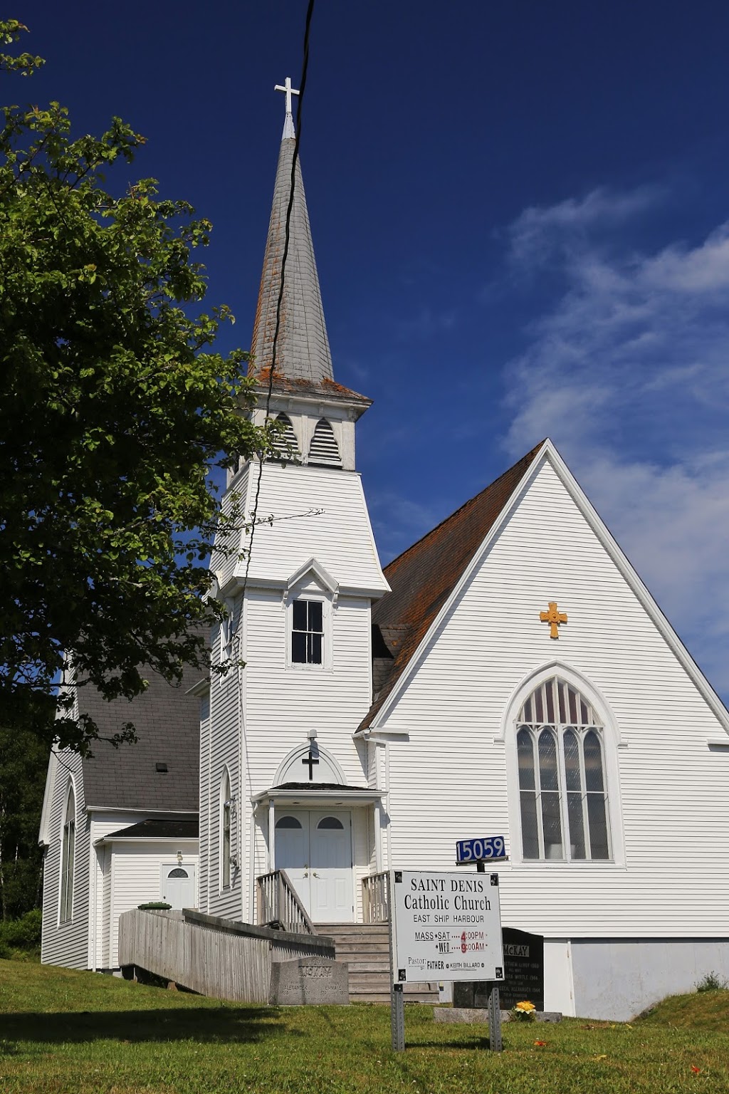 Saint Denis Catholic Church | 15059 Nova Scotia Trunk 7, Tangier, NS B0J 3H0, Canada | Phone: (902) 827-2374