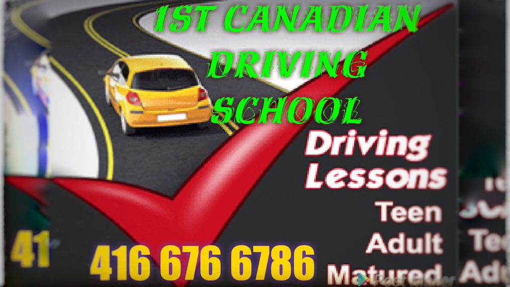 1st Canadian Driving School Inc | 10 Delphinium Ave, Richmond Hill, ON L4E 4N6, Canada | Phone: (416) 676-6786