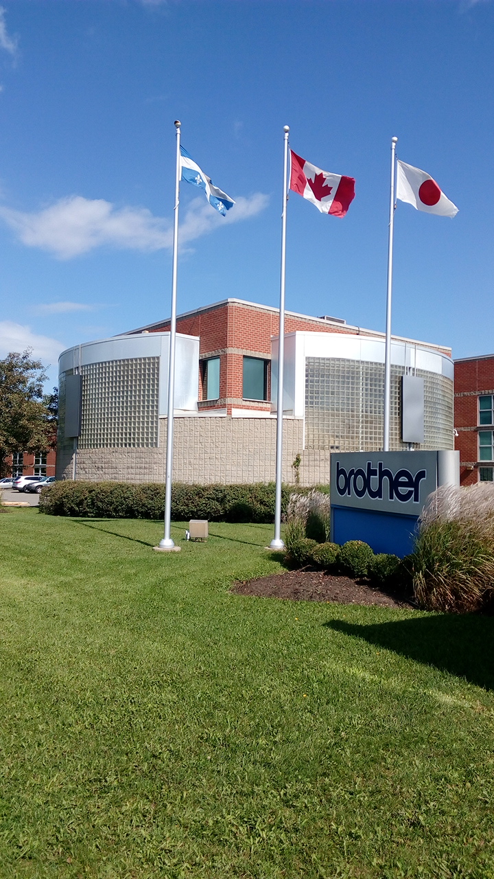 Brother International Corporation (Canada) Ltd. | 1 Rue Hôtel de Ville, Dollard-des-Ormeaux, QC H9B 3H6, Canada | Phone: (514) 685-0600