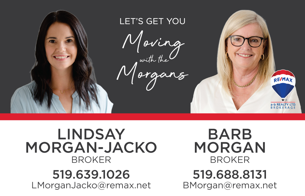 The Morgan Team - Lindsay Morgan-Jacko & Barb Morgan | Potters Rd, Tillsonburg, ON N4G 4G7, Canada | Phone: (519) 639-1026