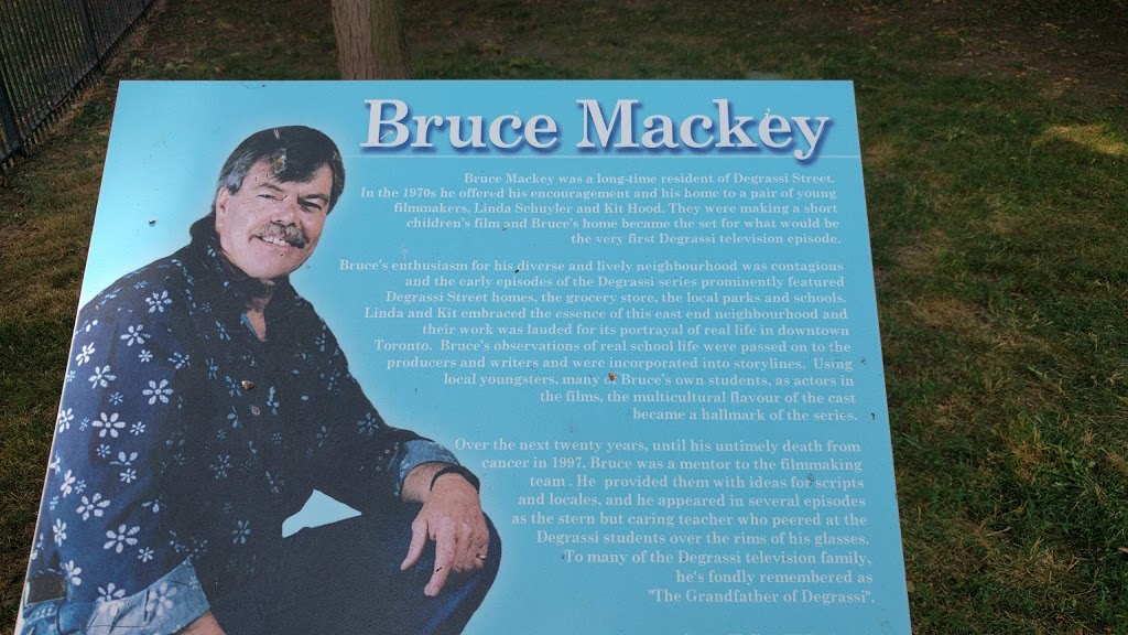 Bruce Mackey Park | 55 Wardell St, Toronto, ON M4M 2L5, Canada | Phone: (416) 338-4386