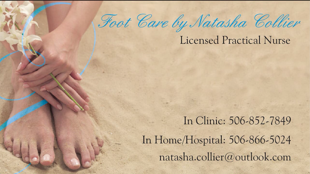 Foot Care by Natasha Collier | 960 St George Blvd, Moncton, NB E1E 3Y3, Canada | Phone: (506) 866-5024