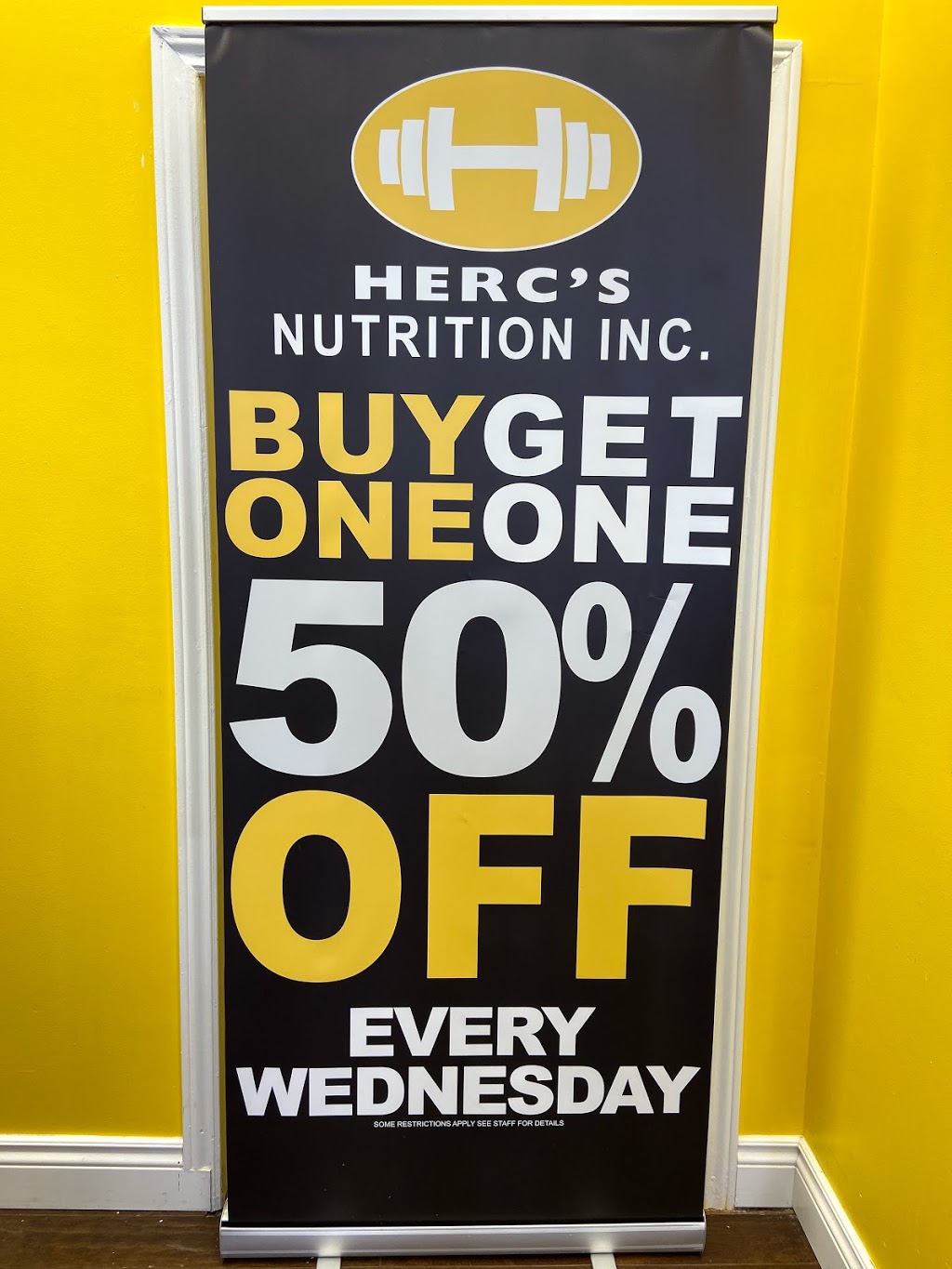 Hercs Nutrition Ancaster | 1142 Wilson St W, Ancaster, ON L9G 3K9, Canada | Phone: (289) 239-9003