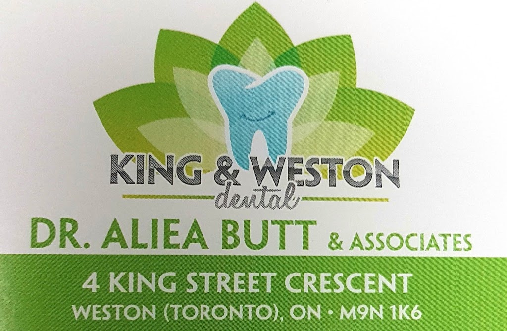 King & Weston Dental | 4 King St Crescent, York, ON M9N 1K6, Canada | Phone: (416) 241-5038