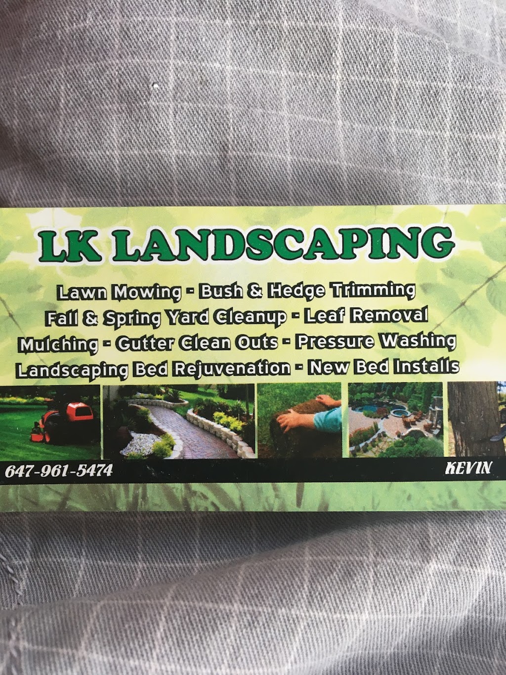 LK. Landscaping & Maintenance | 30 Kay Dr, Etobicoke, ON M9V 4V6, Canada | Phone: (647) 961-5474