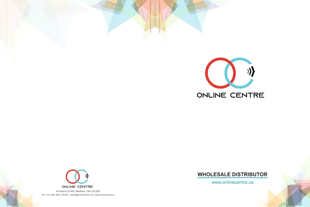 Online Centre | 45 Karachi Dr unit 45, Markham, ON L3S 0B6, Canada | Phone: (647) 303-1000