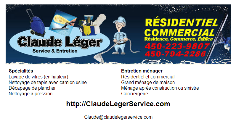 Claude Léger Service et Entretien enr. | 247 Rue Lafontaine, Saint-Hugues, QC J0H 1N0, Canada | Phone: (450) 223-9807