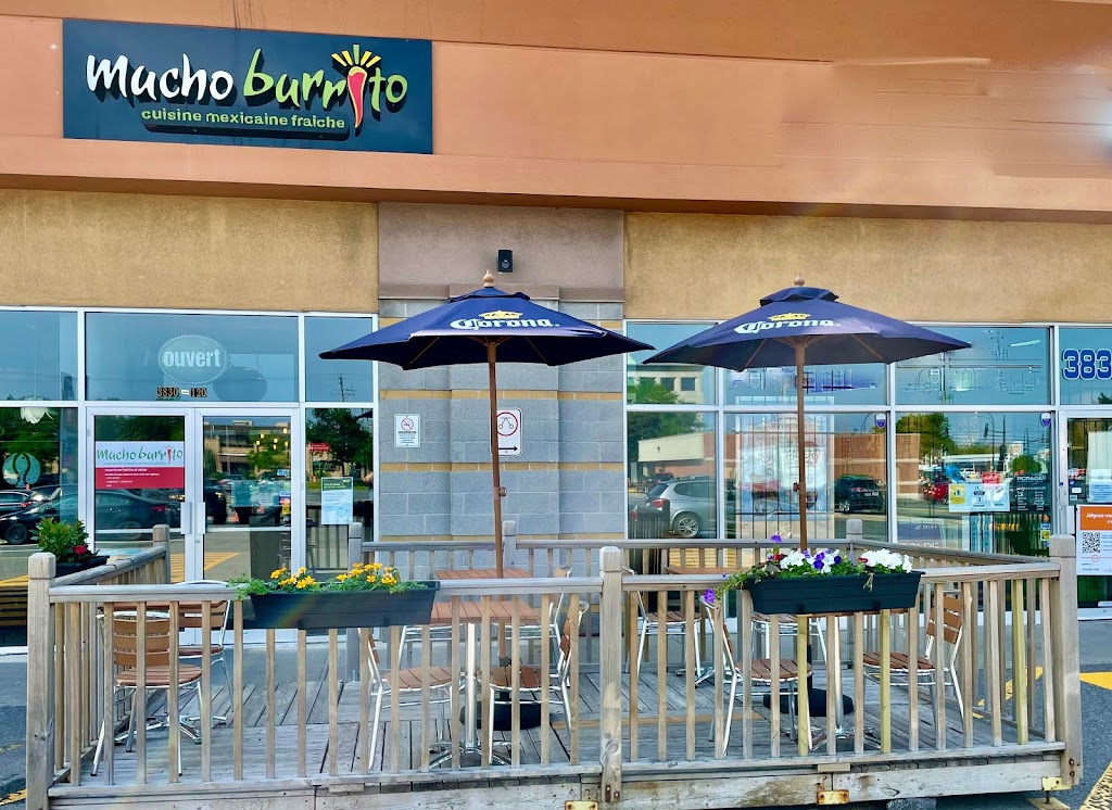 Mucho Burrito Fresh Mexican Grill | 3830 Boulevard Cote Vertu Ouest #120, Saint-Laurent, QC H4R 1P8, Canada | Phone: (438) 795-3573