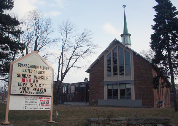 Scarborough Bluffs United Church | 3739 Kingston Rd, Scarborough, ON M1J 3H4, Canada | Phone: (416) 267-8265