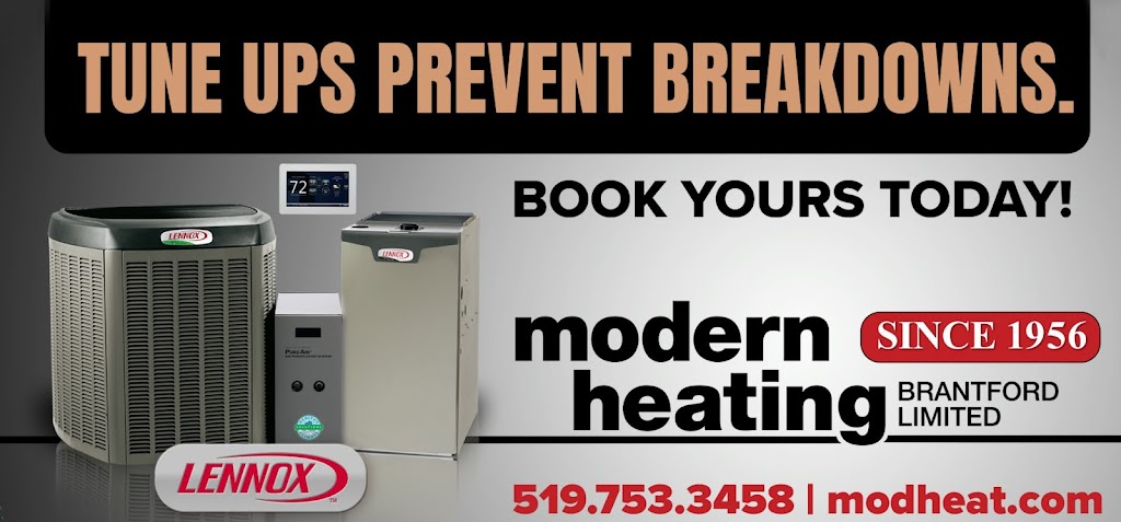 Modern Heating - Brantford Limited - Heating & Cooling | 214 Hachborn Rd, Brantford, ON N3S 7W5, Canada | Phone: (519) 753-3458