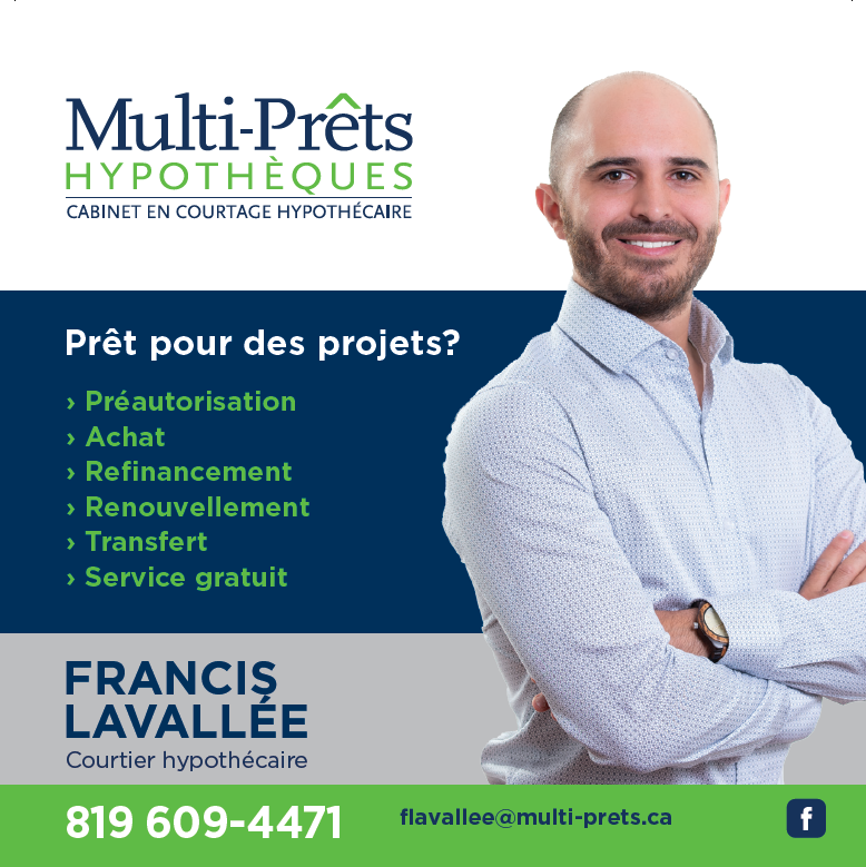 Francis Lavallée Multi-Prêts Hypothèques | 32 Rue du Phare, Batiscan, QC G0X 1A0, Canada | Phone: (819) 609-4471