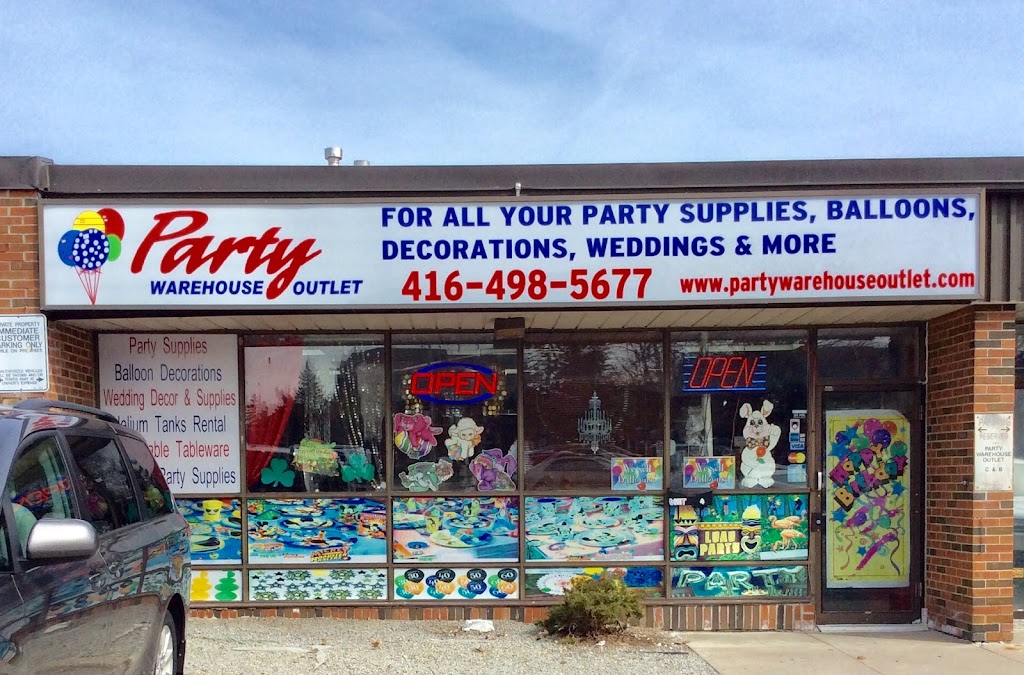 Party Warehouse Outlet & Classic Event Decor | 1050 McNicoll Ave #4, Scarborough, ON M1W 2L8, Canada | Phone: (416) 498-5677