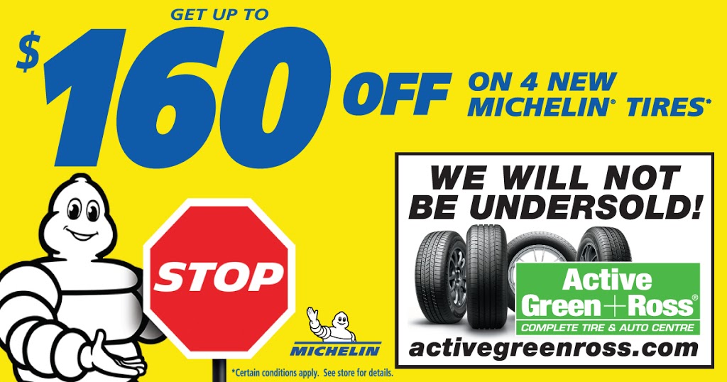 Active Green + Ross Tire & Automotive Centre | 330 Holland St W, Bradford, ON L3Z 2A8, Canada | Phone: (905) 778-9696