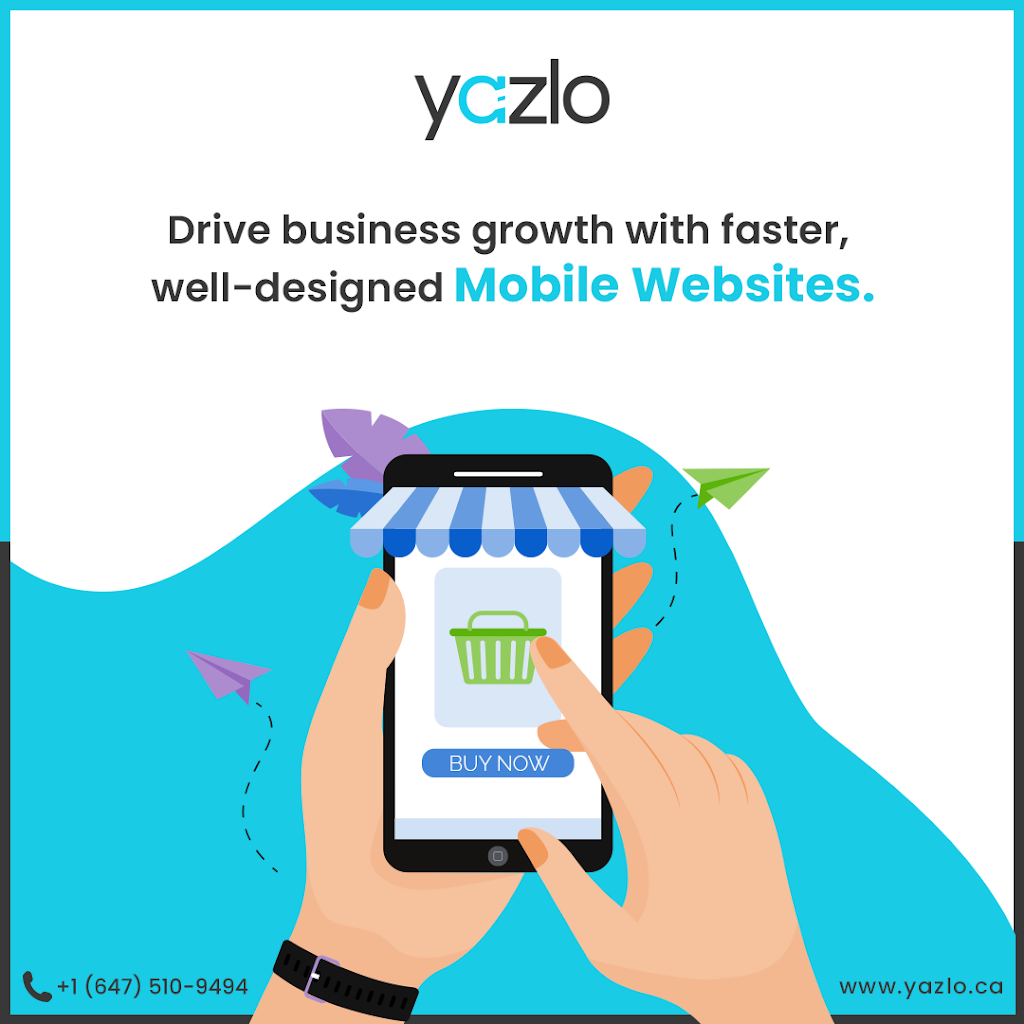 Yazlo - Web Design and Development | 2361 Secreto Dr, Oshawa, ON L1L 0H5, Canada | Phone: (647) 510-9494