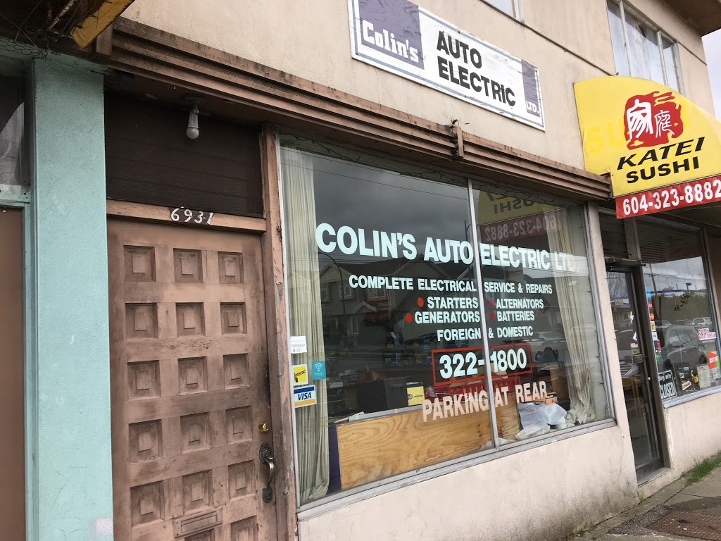 Colins Auto Electric Ltd | 6931 Victoria Dr, Vancouver, BC V5P 3Y7, Canada | Phone: (604) 322-1800