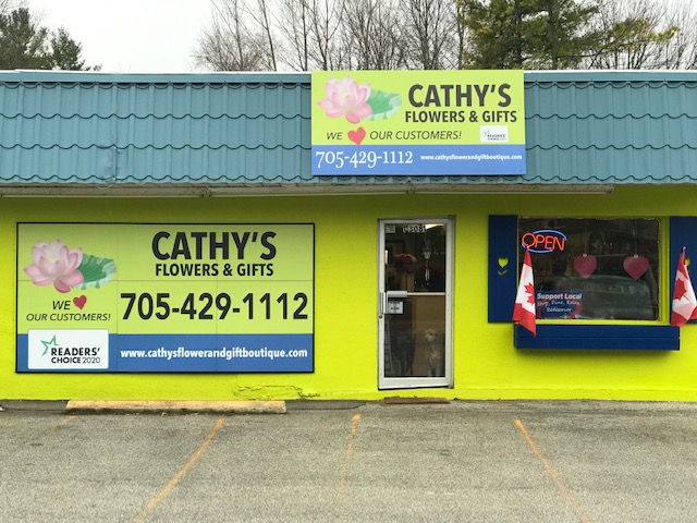 Cathys Flower and Gift Boutique | 3081 Mosley Street Unit 1, Wasaga Beach, ON  L9Z 1M7, Canada | Phone: (705) 429-1112