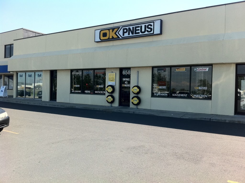 OK Pneus | 658 Route Transcanadienne, Longueuil, QC J4G 1P1, Canada | Phone: (450) 651-9996