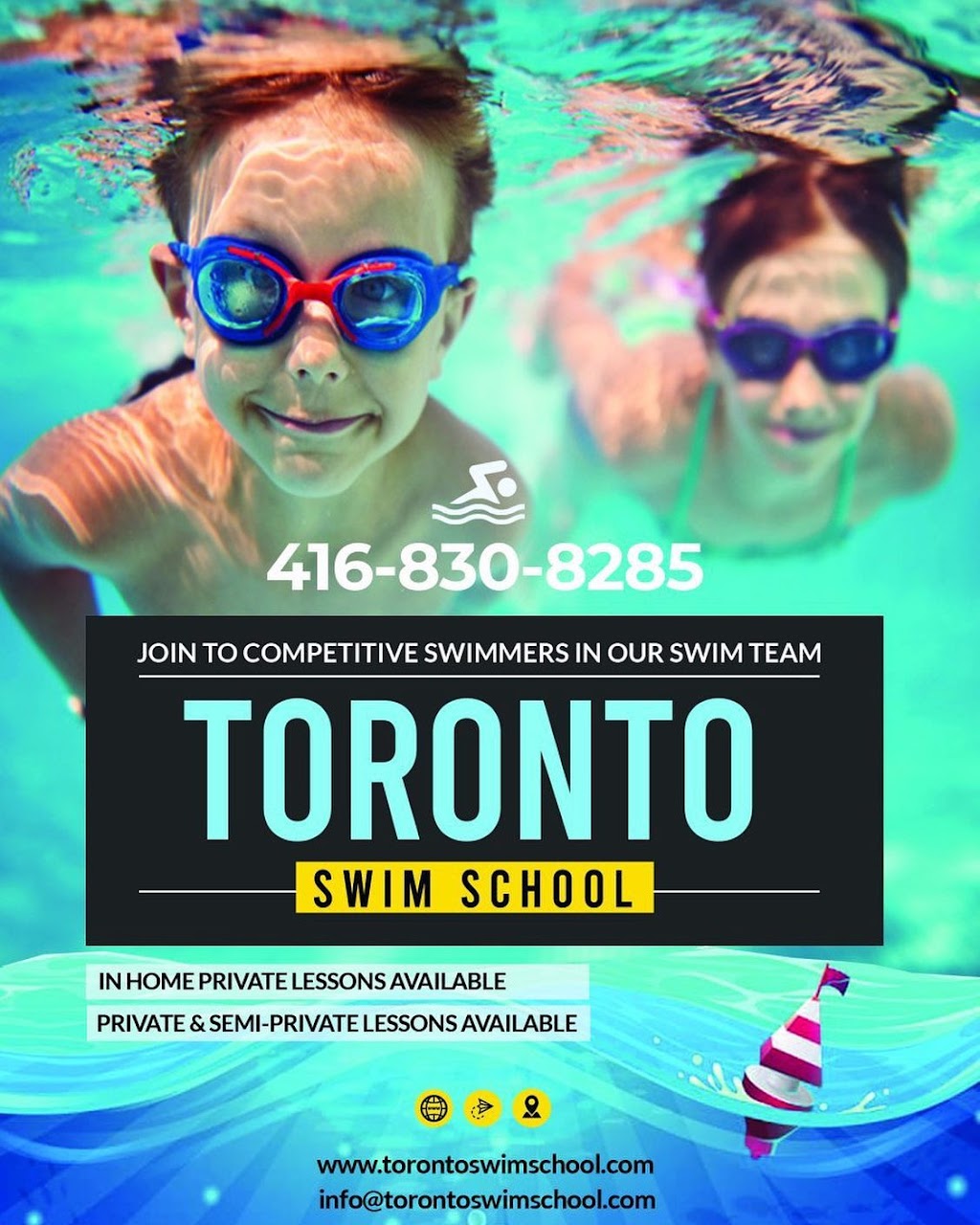 Toronto Swim School | 18667 Old Yonge St, Holland Landing, ON L9N 0J2, Canada | Phone: (416) 830-8285