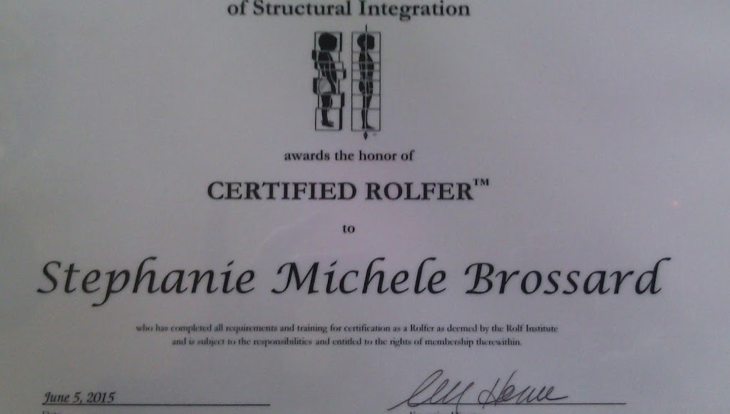 Stephanie Brossard ~ Rolfing® Structural Integration | 656 Winchester Ave, Nanaimo, BC V9R 4B8, Canada | Phone: (250) 327-8046