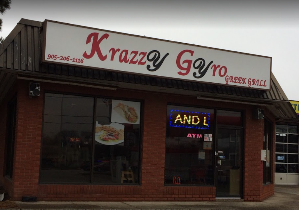 Krazzy Gyro | 2121 Dundas St E, Mississauga, ON L4X 1M3, Canada | Phone: (905) 206-1116