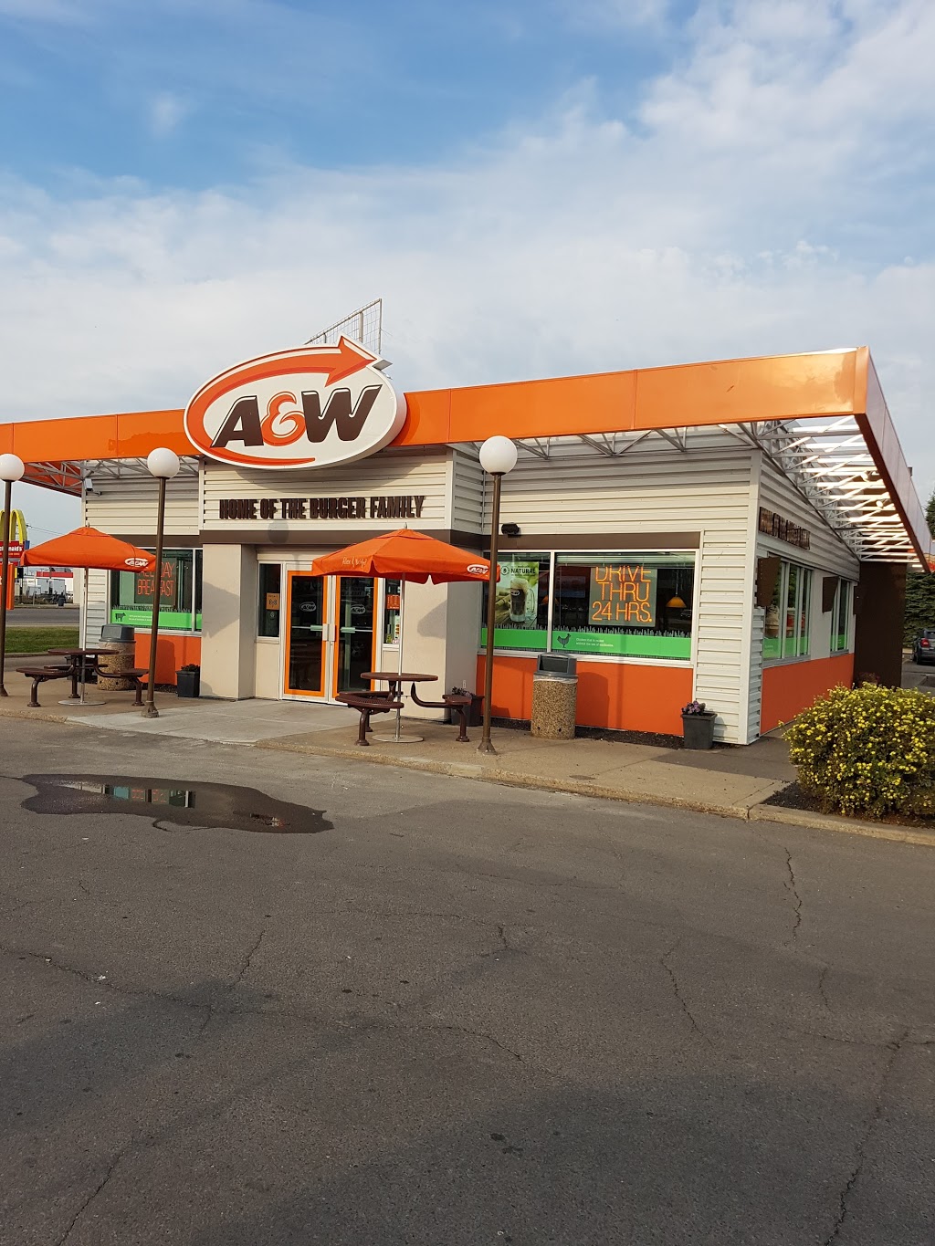 A&W Canada | 220 Mayfield Common Northwest, Edmonton, AB T5P 4B3, Canada | Phone: (780) 489-9869