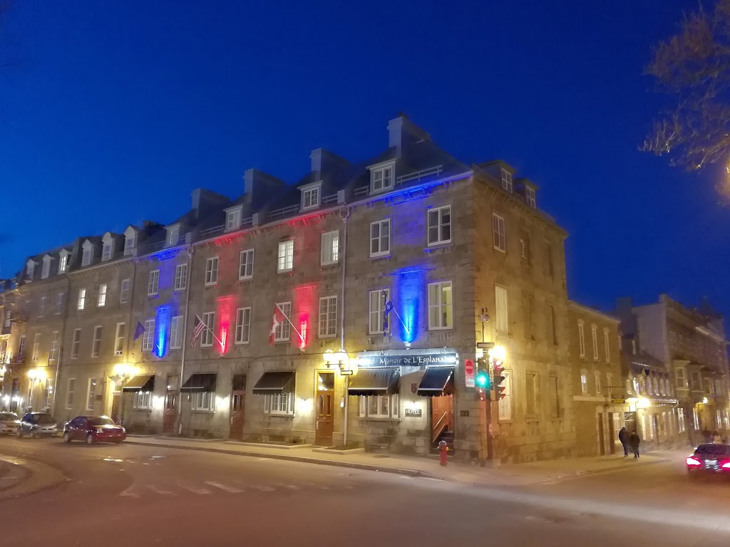 Hotel Manoir De LEsplanade | 83 Rue dAuteuil, Québec, QC G1R 4C3, Canada | Phone: (418) 694-0834