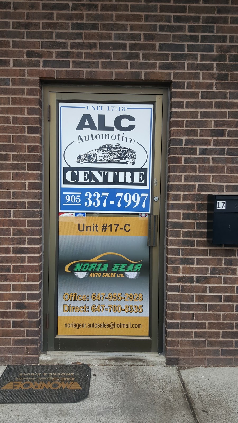 ALC Automotive Centre | 407 Speers Rd Unit 17, Oakville, ON L6K 3T5, Canada | Phone: (905) 337-7997