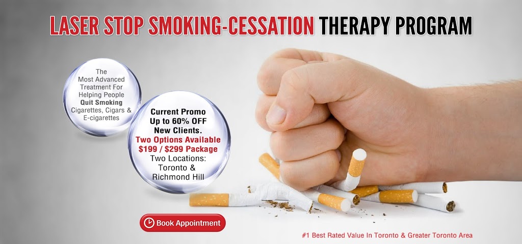 STOP SMOKING CLINIC - Laser Quit Smoking Program | 9212 Yonge St, Richmond Hill, ON L4C 7A2, Canada | Phone: (647) 951-3100