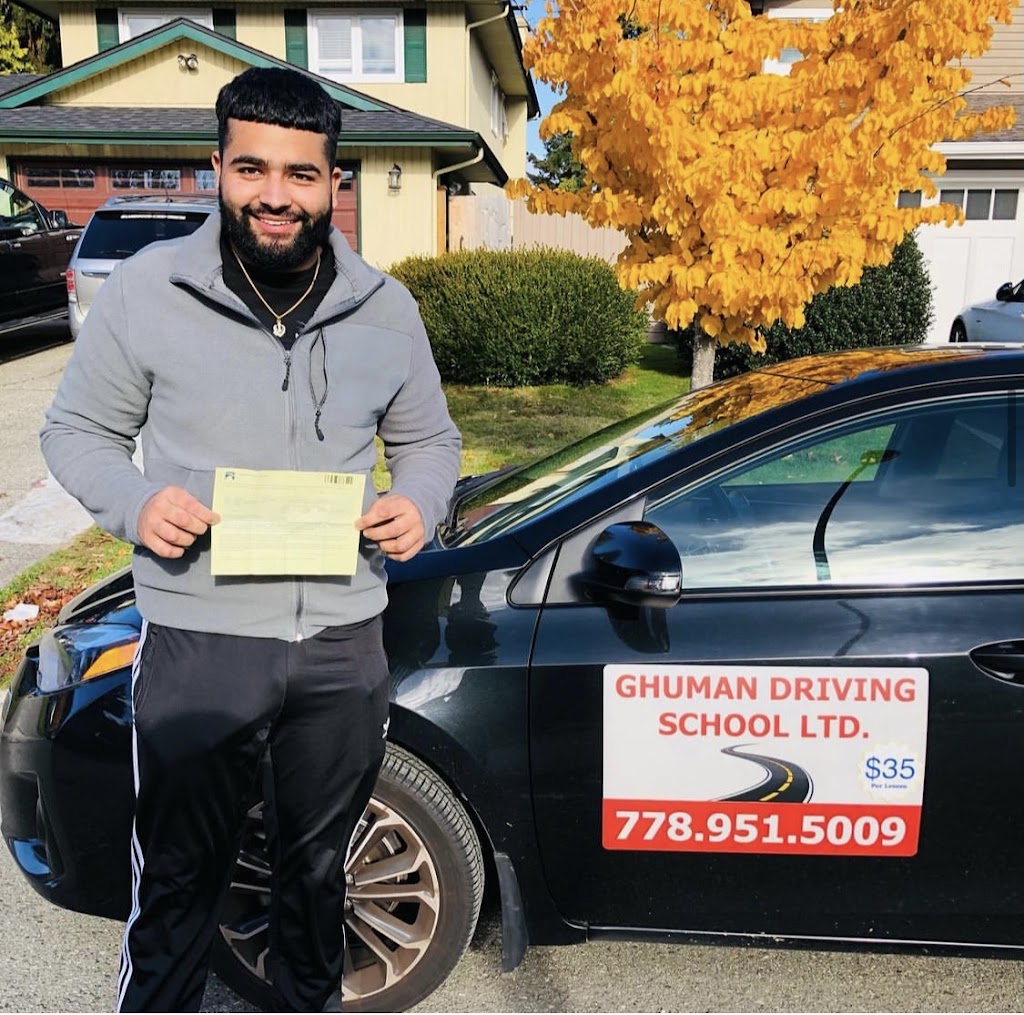 GHUMAN DRIVING SCHOOL LTD. | 6378 142 St #21, Surrey, BC V3X 1B8, Canada | Phone: (778) 951-5009