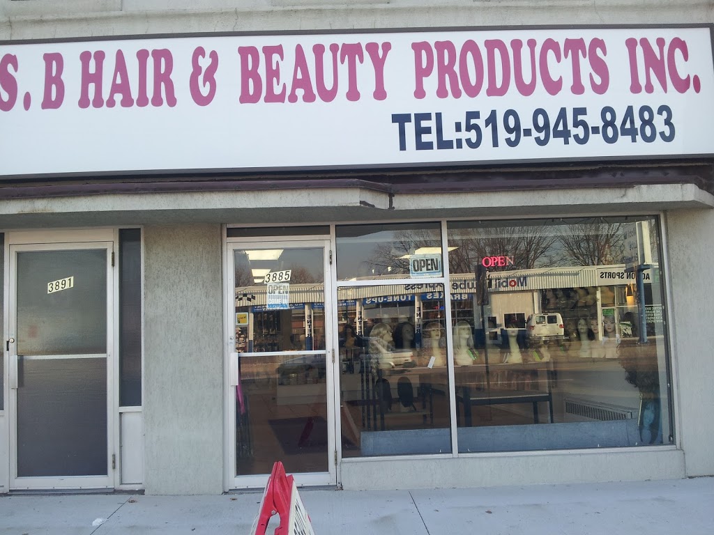 SB HAIR & BEAUTY PRODUCTS inc | 3885 Tecumseh Rd E, Windsor, ON N8W 1J1, Canada | Phone: (519) 945-8483