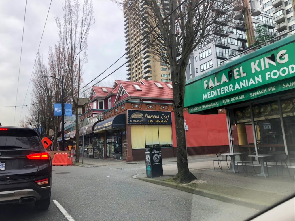 Falafel King | 1110 Denman St, Vancouver, BC V6G 2M8, Canada | Phone: (604) 669-7278