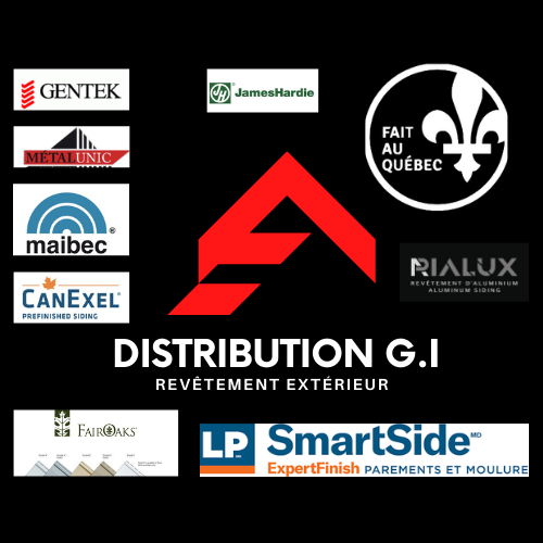 Distribution G.I (Revêtement Extérieur) | 1030 1 ère Rue, Richelieu, QC J3L 3W7, Canada | Phone: (450) 658-4888