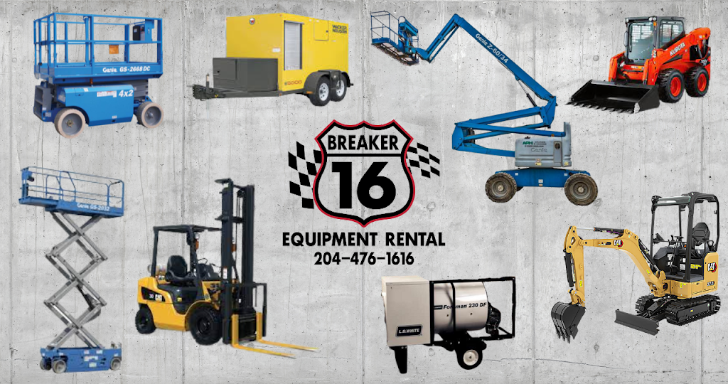 Breaker 16 Equipment Rental | 564 Main St E, Neepawa, MB R0J 1H0, Canada | Phone: (204) 476-1616