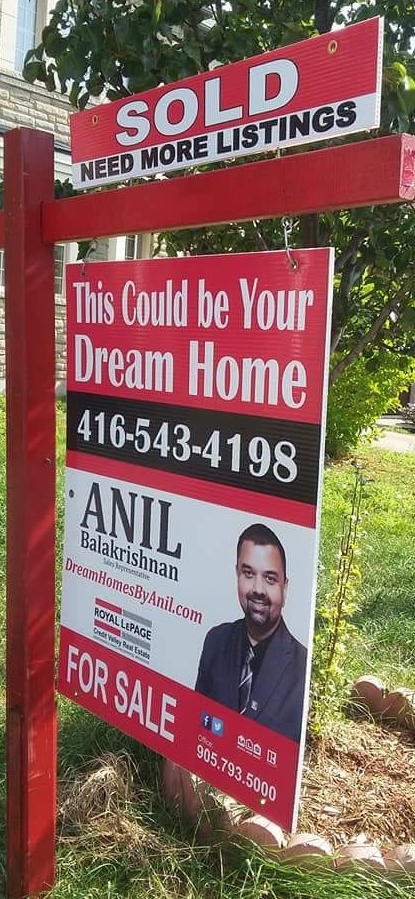 Top Realtor Anil | 1-10045 Hurontario St, Brampton, ON L6Z 0E6, Canada | Phone: (416) 543-4198